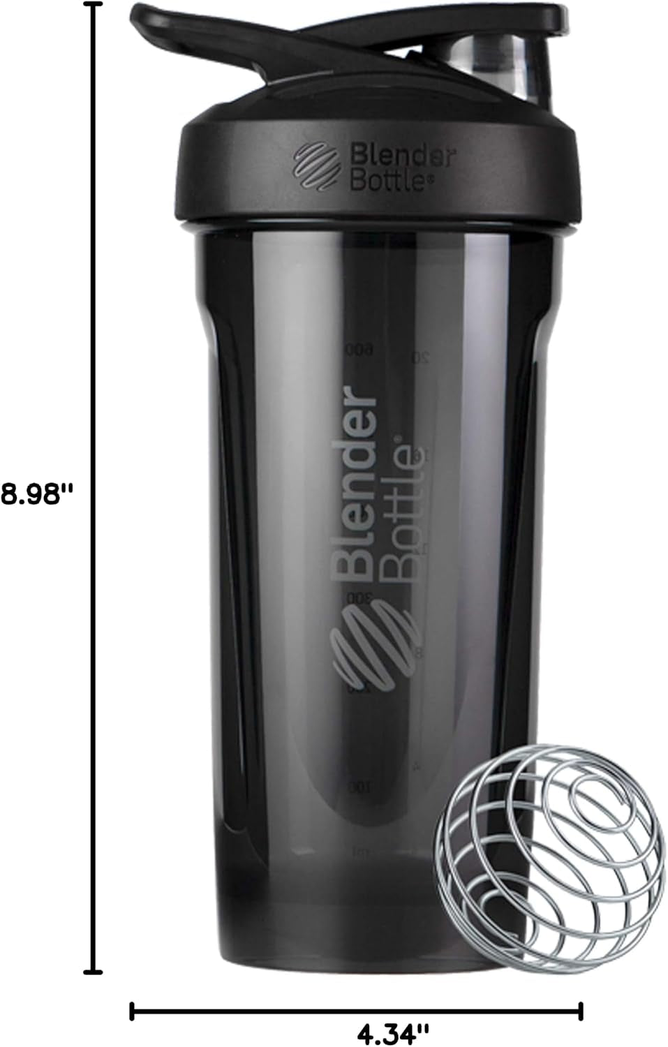 Sport Flip Tritan Shaker Bottle 28 Oz Black